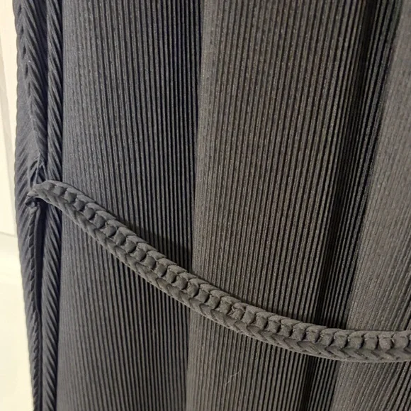 BODEN Halterneck Plisse Jersey Maxi Dress Black 12P - Picture 11 of 13